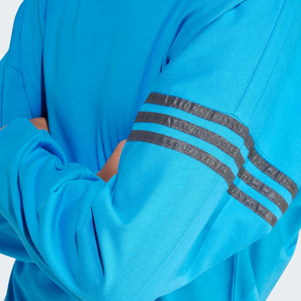 Blue adidas long hotsell sleeve