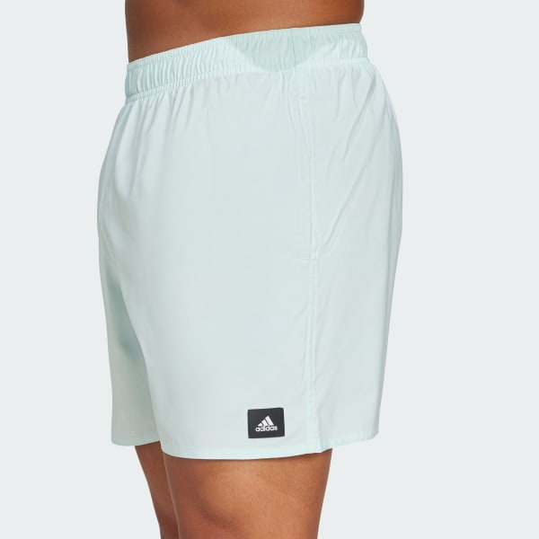 Shorts Natação Curto Solid CLX - Turquesa adidas | adidas Brasil