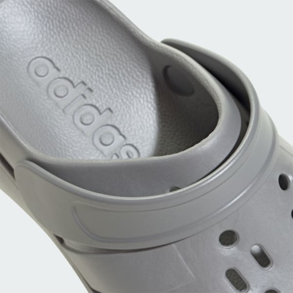 ■adidas■ Adilette Platform Clog Silver llic JQ9879 WMNS) adidas Adilette Clog Platform 'Silver Metallic' JQ9879