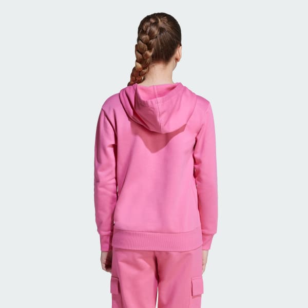 Rosa Felpa con cappuccio Essentials Bambini