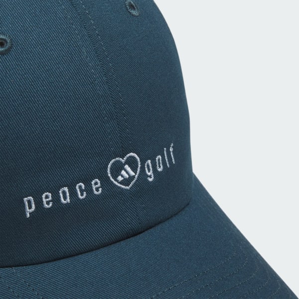 tyrkysová Peace Love Golf Cap
