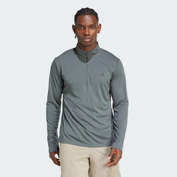 Grey adidas long sleeve clearance
