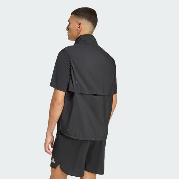 Svart adi365 Running Essentials Vest