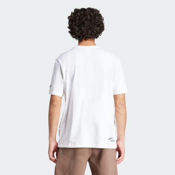 White Adi Pic Tee