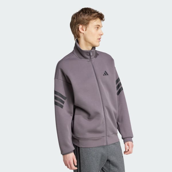 Grey Future Icons 3-Stripes Woven Track Jacket