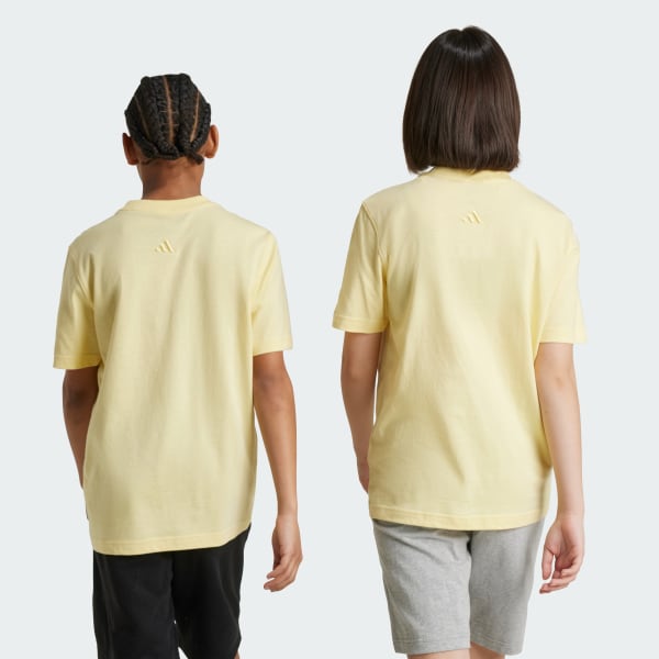 Yellow ALL SZN Graphics Tee Kids