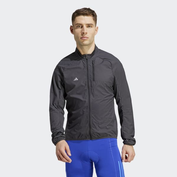 YSE Men's Lightweight Windbreaker Water Resistant Reflective Jacket Cycling  Running Zipper Coat at  Men’s Clothing store