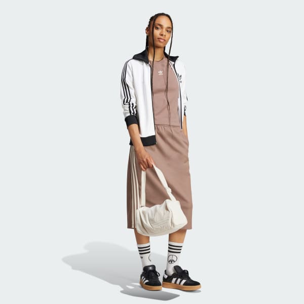 Brown Essentials Slim Tee