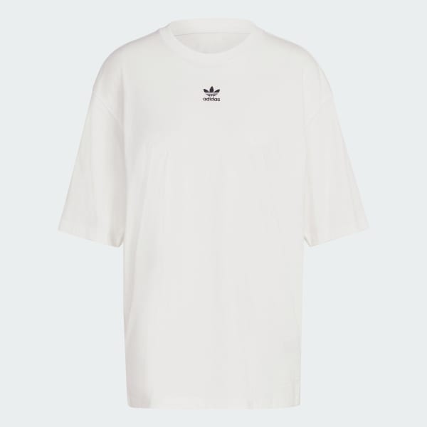 Hvit Essentials Boyfriend T-skjorte