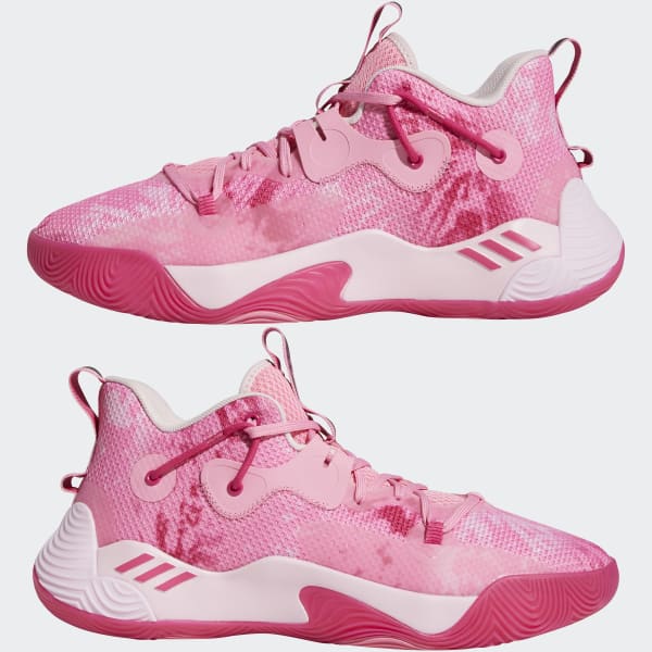 Pink Harden Stepback 3 Shoes LPG56