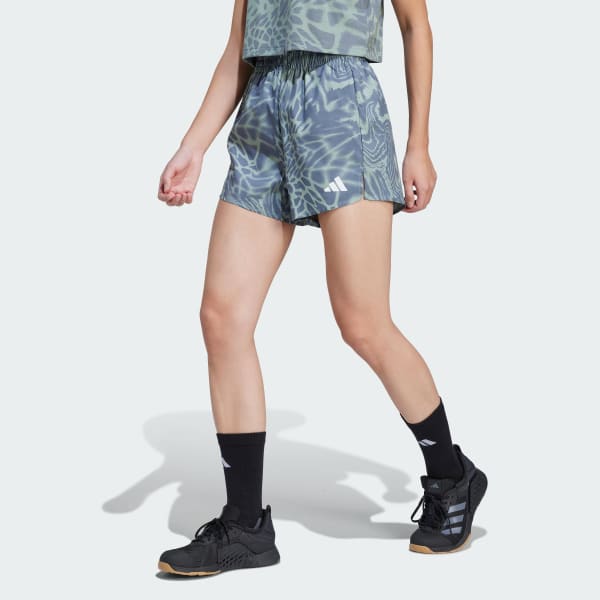 Gron Train Essentials Allover Print Workout Shorts