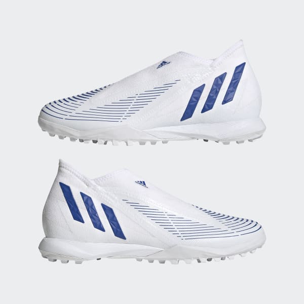 Zapatos de fútbol Predator Edge.3 Sin Cordones Pasto - Blanco adidas | adidas Chile
