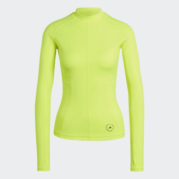 Yellow adidas by Stella McCartney True Purpose Long Sleeve Top