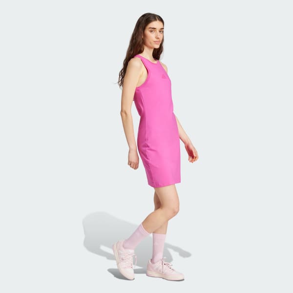 Rosa Vestido Future Icons Small Logo