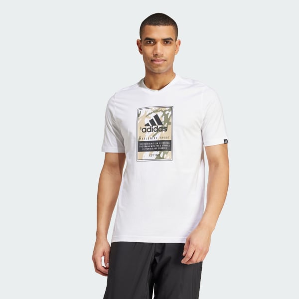 White Badge of Sport Tee