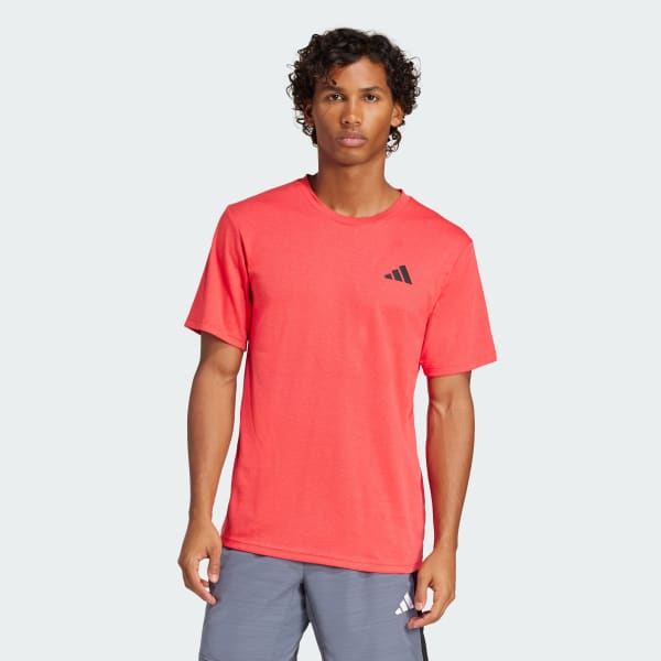 สีแดง เสื้อยืด Train Essentials Feelready Novelty