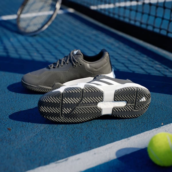 Svart Solematch Control 2 Tennisskor