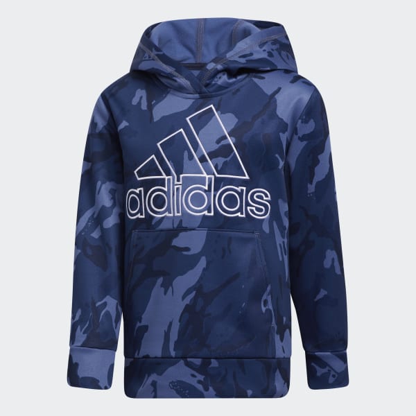 blue camo adidas hoodie