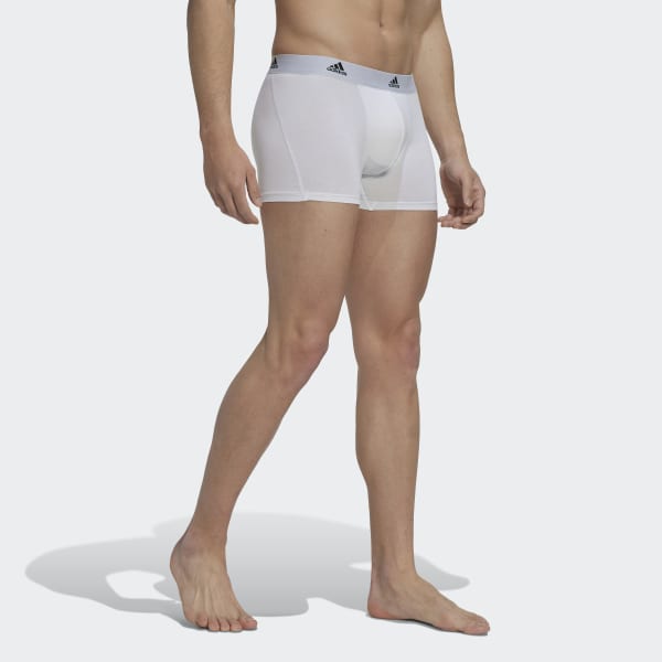 bílá Boxerky Active Flex Cotton HPM99