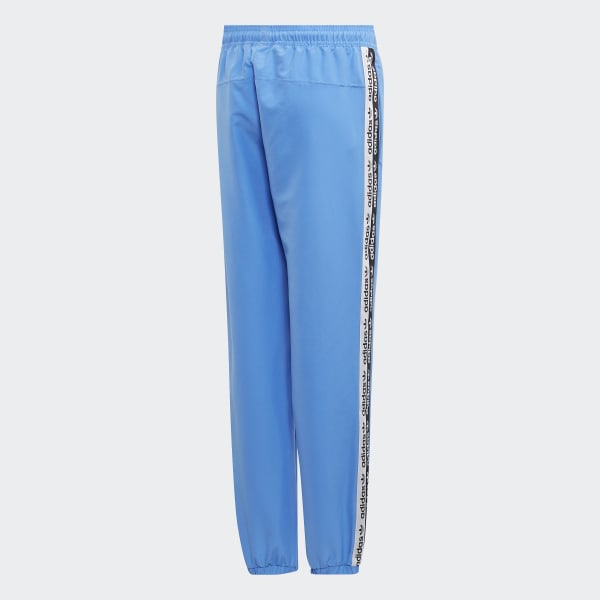 blue adidas track pants