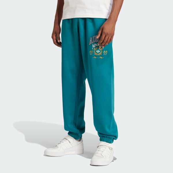 Adidas turquoise track pants store