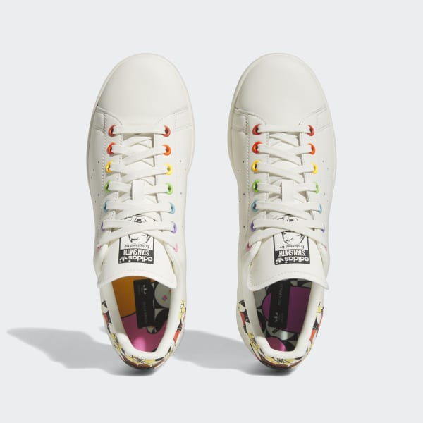 adidas Stan Smith Pride Shoes - White, Unisex Lifestyle