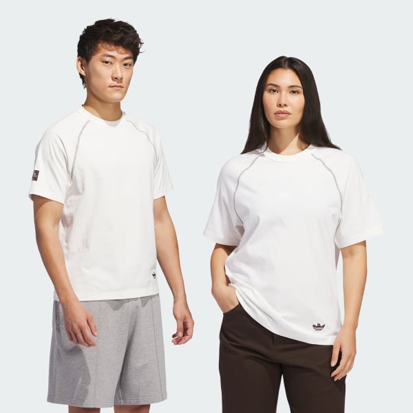 White Shmoofoil Featherweight Tee (Gender Neutral)