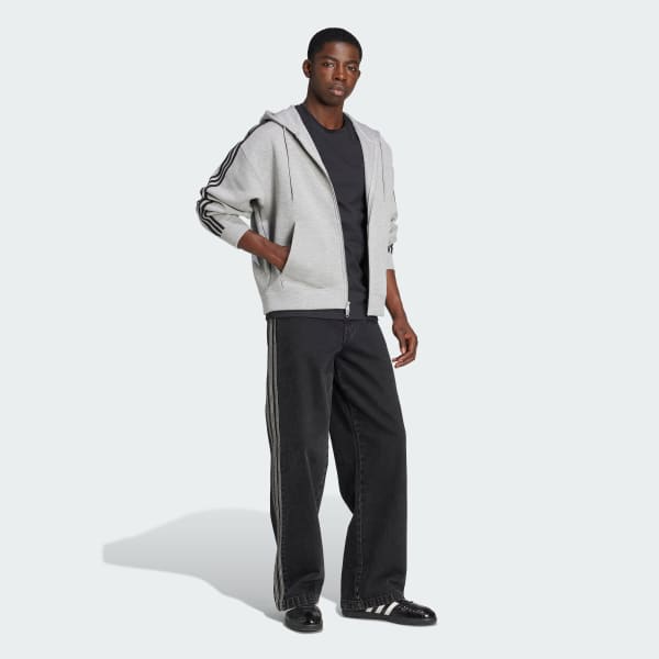 Black adidas Originals Adicolor Trefoil Tight T-Shirt