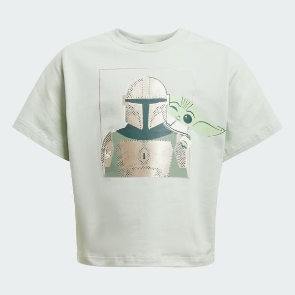 Green ADIDAS STAR WARS MANDALORIAN T-SHIRT SET