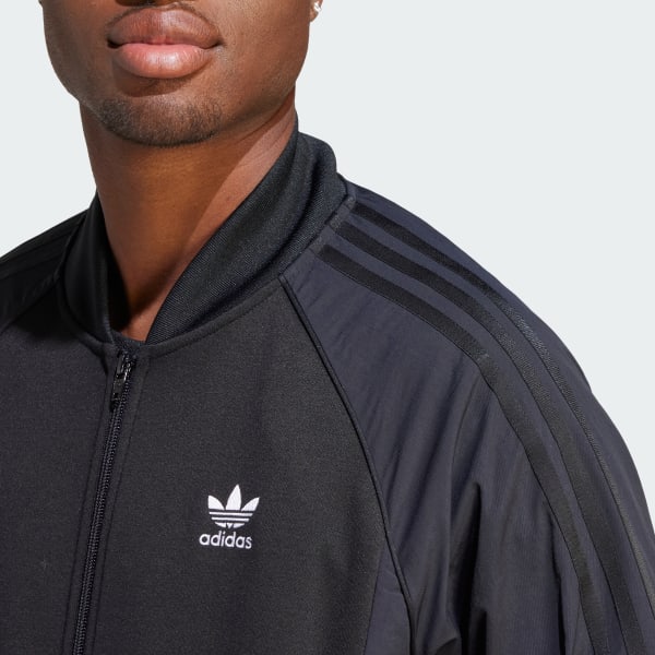 adidas Adicolor Re-Pro SST Material Mix Men\'s | Black | Lifestyle Jacket adidas Track US 