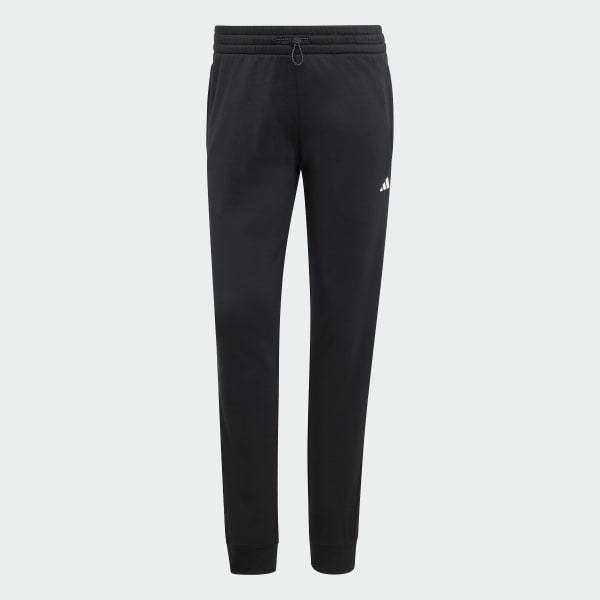 Nero Pantaloni AEROREADY Game and Go Regular Tapered Fleece
