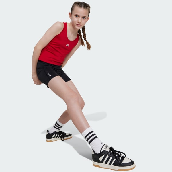 Nero Leggings corti TECHFIT Junior