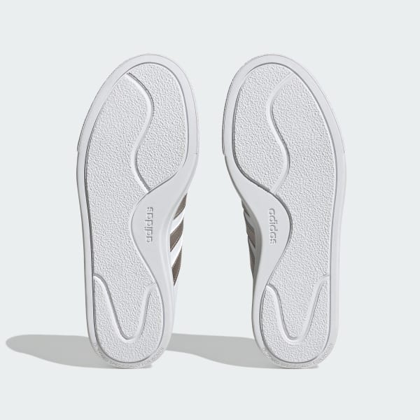 White Court Platform Shoes