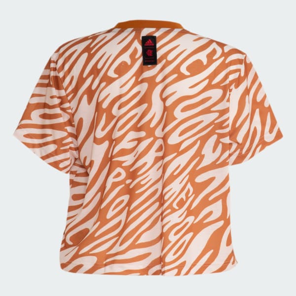 Marrom Camiseta Flamengo x Farm Rio