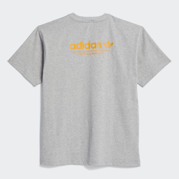 adidas Playera Skateboarding 4.0 Logo G nero Neutro Gris