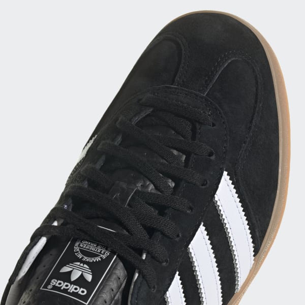 Adidas GAZELLE INDOOR Black - CBLACK/ALMYEL/GUM2