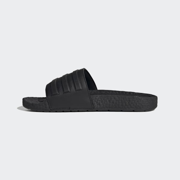 adidas black flip flops