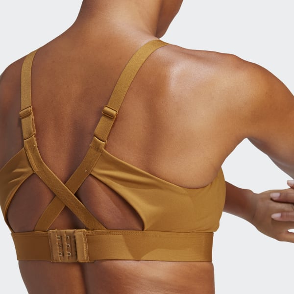 Brown Tailored Impact Training High-Support Bra