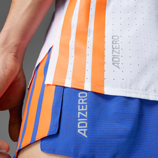 สีขาว เสื้อวิ่ง Adizero