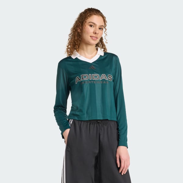 Green 티로 롱 슬리브 폴로 티