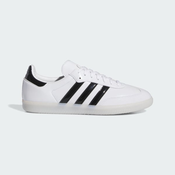 adidas Dill Samba Patent Leather Shoes - White | Unisex ...