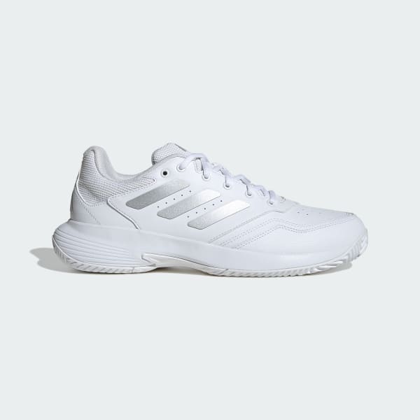 White Gamecourt 2 All-Court Tennis Shoes