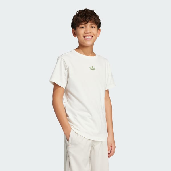 Putih T-Shirt Grafis adidas Originals x Minecraft