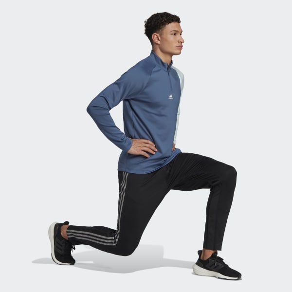 Bla Training 1/4-Zip Colorblock Long Sleeve trøje BVS47