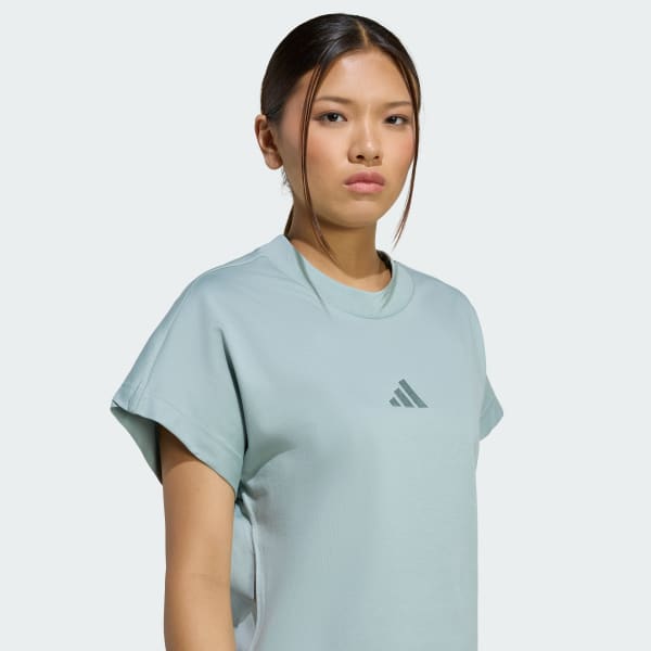 adidas ALL SZN Tee - Green | Free Shipping with adiClub