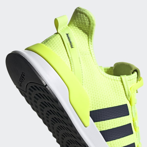 adidas u path run highlighter yellow & white shoes