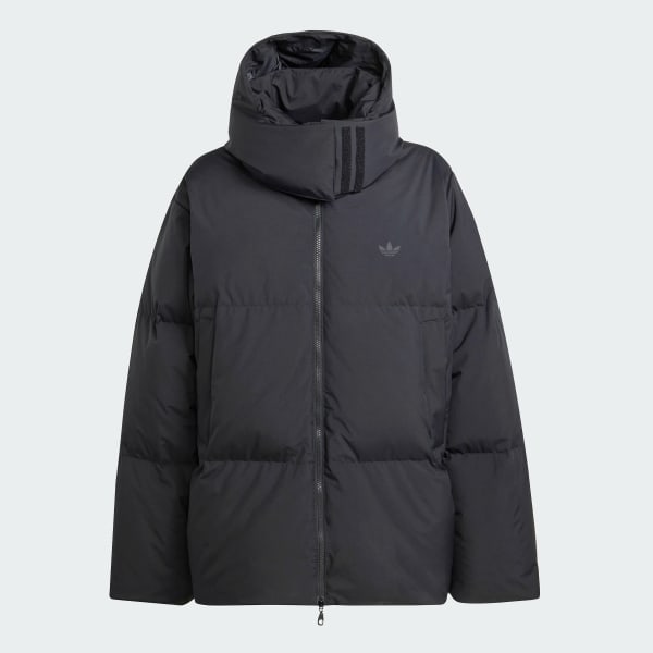adidas Originals Duck Down Puffer Jacket - Black | Free Shipping