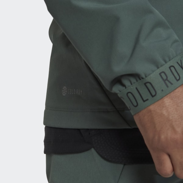 zelená Mikina COLD.RDY Training Full-Zip TC200