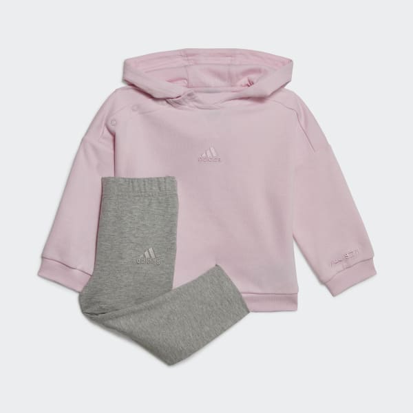 ruzová Sportovní souprava Hooded Fleece