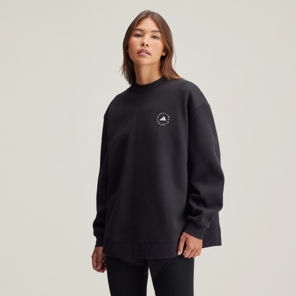 【売り切り御免！】 Loose McCartney Stella by adidas Sweatshirt Free | Black - トップス